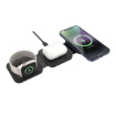 Picture of iOsuite 3-in-1 Fold Magnetic Wireless Charge with 1 USB-C input - Black - GW35 - Special Offer