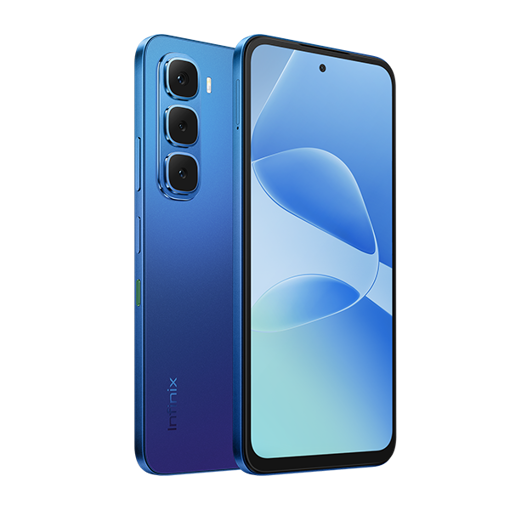 صورة انفينيكس هوت 60 اي - الجيل الخامس - 4+256 جيجابايت - أزرق
