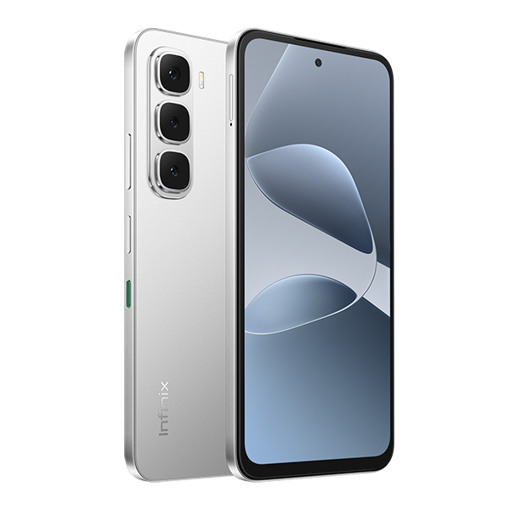 صورة انفينيكس هوت 60 اي - الجيل الخامس - 4+256 جيجابايت - فضي