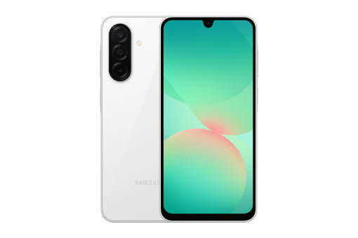 صورة سامسونج جالالكسي ايه 26 - الجيل الخامس - 8+256 جيجابايت - أبيض